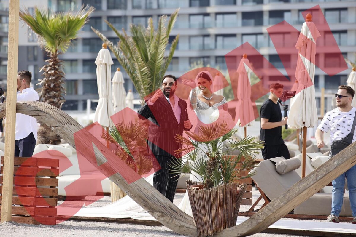 Florin Salam și soția lui, Roxana