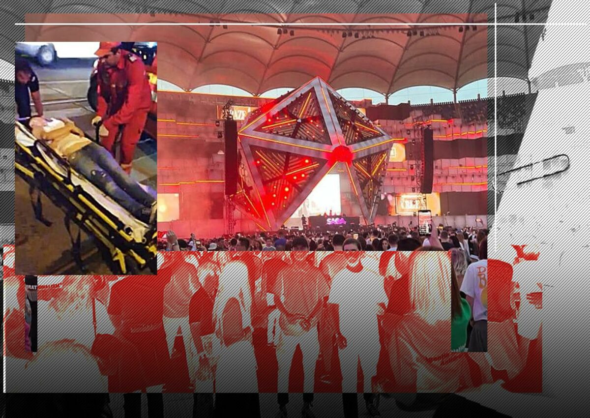Imagine Stire ”Măcel” la SAGA, în a doua zi de festival 49 de dosare penale pentru droguri + 39 de spectatori au acuzat probleme medicale | 2review.ro