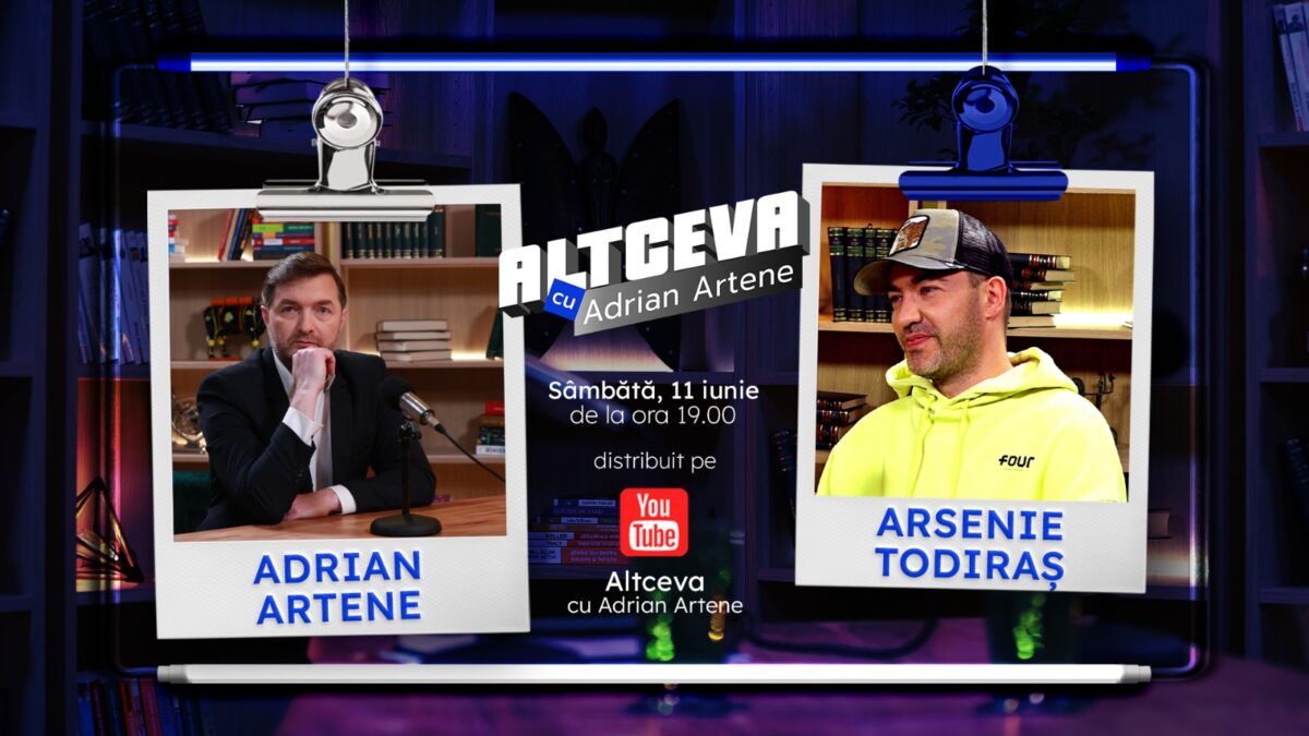 Imagine Stire ARSENIE ex-O-Zone invitat la podcastul ALTCEVA cu Adrian Artene | 2review.ro