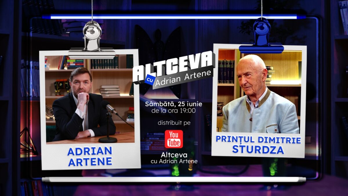 Imagine Stire Prințul Dimitrie Sturdza este invitat la podcastul ALTCEVA cu Adrian Artene | 2review.ro