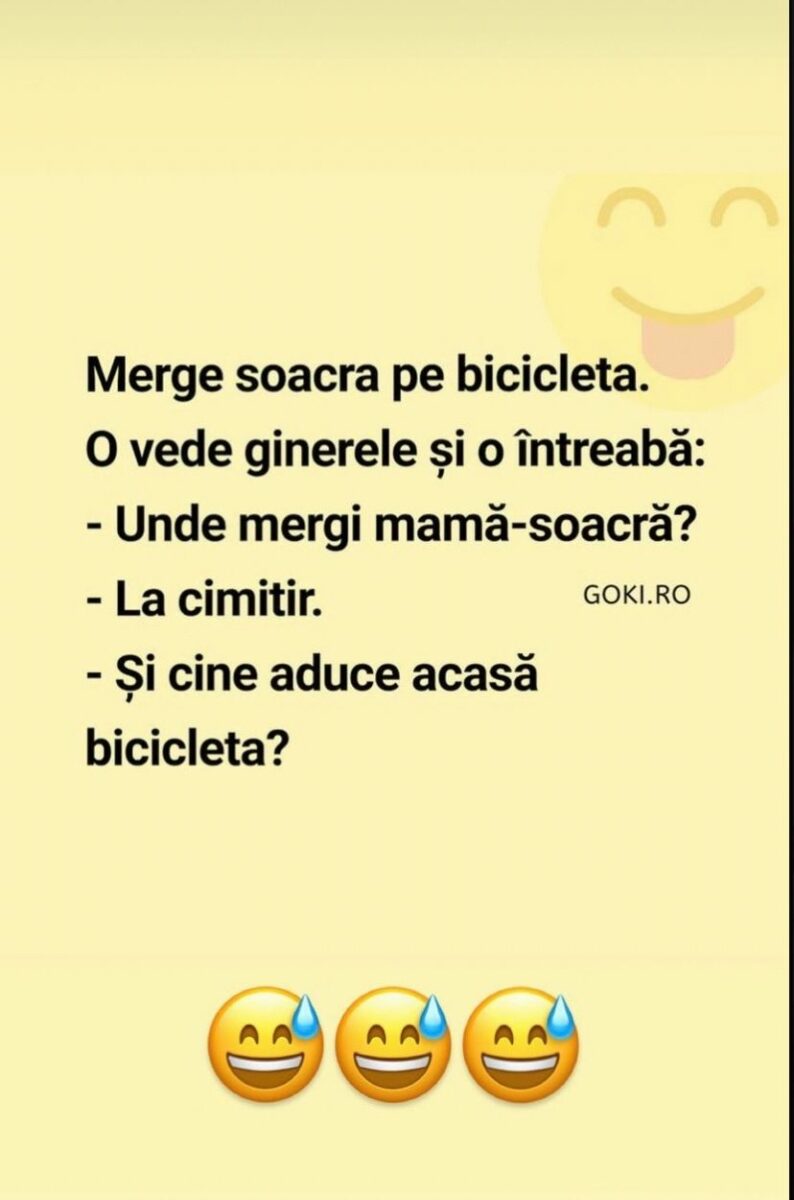 Imagine Stire BANC | Discuție între ginere și soacră: „Unde mergi, mamă-soacră?” – „La cimitir” | 2review.ro