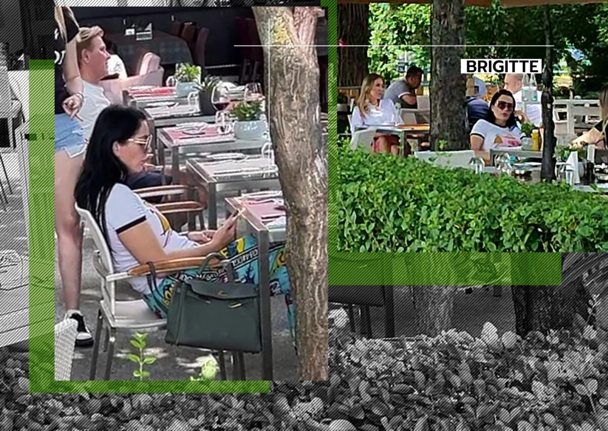 Imagine Stire Ce face Brigitte ca să uite de Pastramă! Bruneta s-a dus la Brasserie și… | 2review.ro