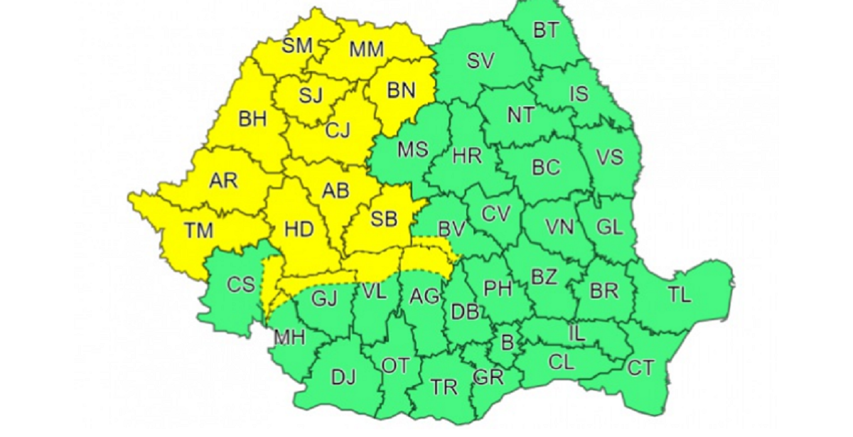 Progoză ANM! Meteorologii anunță ploi și descărcări electrice în București