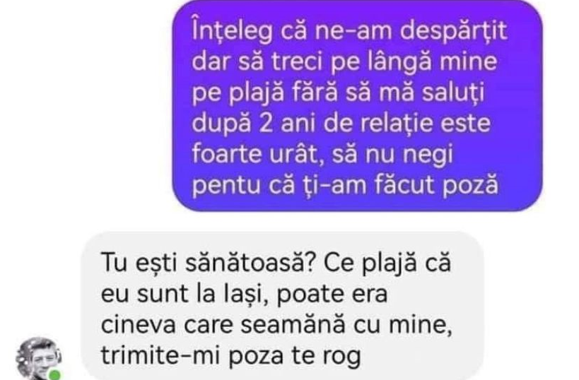 Imagine Stire BANC | Un el și o ea: ”Înțeleg că ne-am despărțit, dar să treci pe lângă mine fără să mă saluți e foarte urât!” | 2review.ro