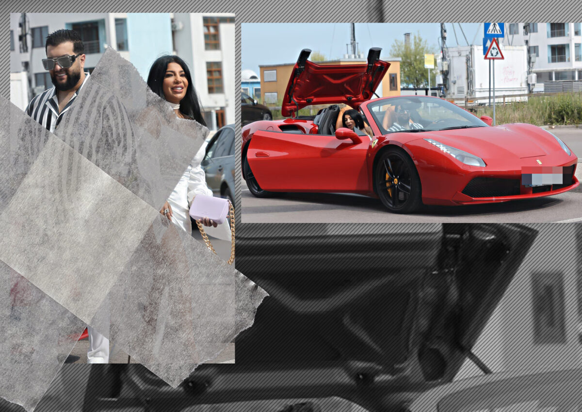 Imagine Stire Tzancă Uraganu i-a rupt pe toți cu Ferrari-ul și bruneta din dotare! Cum și-a făcut intrarea manelistul la nunta lui Florin Salam | 2review.ro