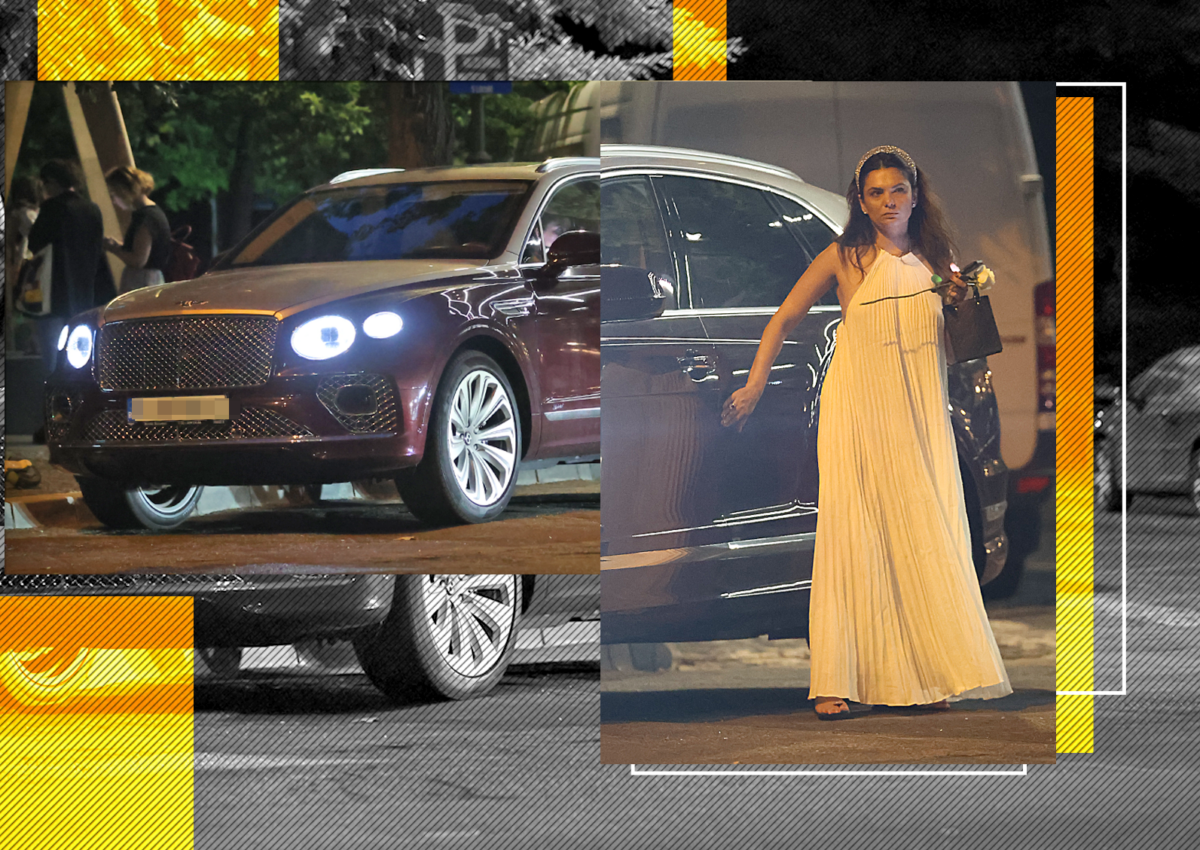 Imagine Stire Malvina s-a învârtit în loc, cu trandafirul în mână! Și-a scos la ”interval” Bentley-ul de 200.000 de euro, la ceas de seară, dar… | 2review.ro