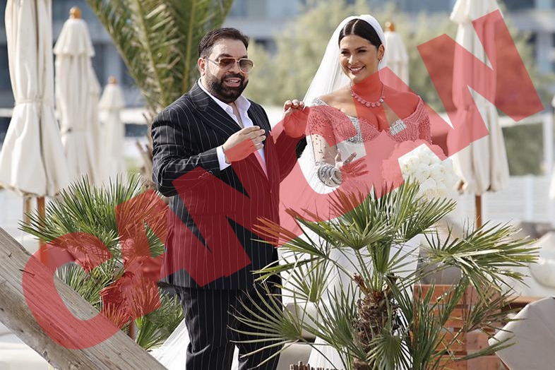 Ce obicei străvechi au respectat la nuntă Florin Salam şi Roxana Dobre? Foto EXCLUSIV de la „turta miresei”. Ce semnifică această tradiţie