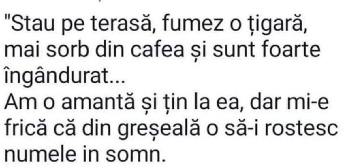 Imagine Stire Bancul zilei. „Ieri mi-am cumpărat o pisică şi i-am pus numele amantei” | 2review.ro