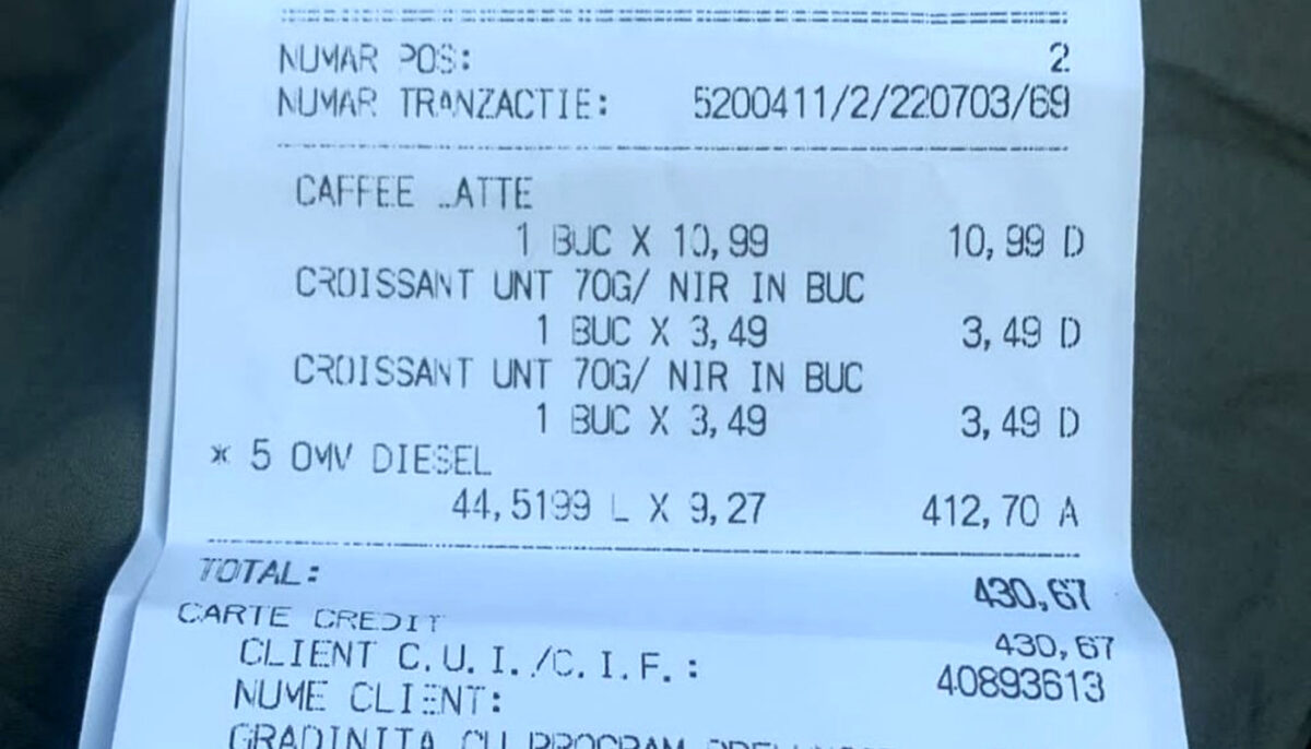 Ce „țeapă” a luat un șofer după ce a alimentat de 412 lei într-o benzinărie din Cluj: „Ați plătit cu card de euro, de asta!”
