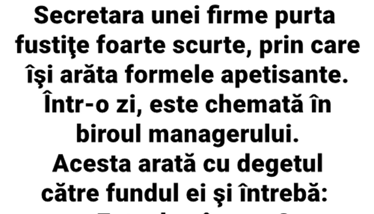 Imagine Stire BANC | Secretara firmei purta fustițe foarte scurte, prin care își arăta formele apetisante | 2review.ro