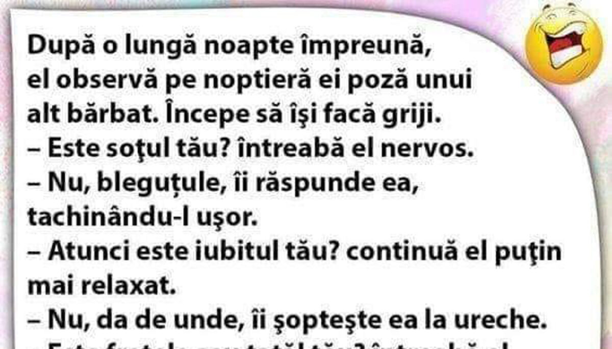 Imagine Stire BANC | După o noapte lungă împreună, el observă pe noptiera ei poza unui alt bărbat: „E soțul tău?” | 2review.ro