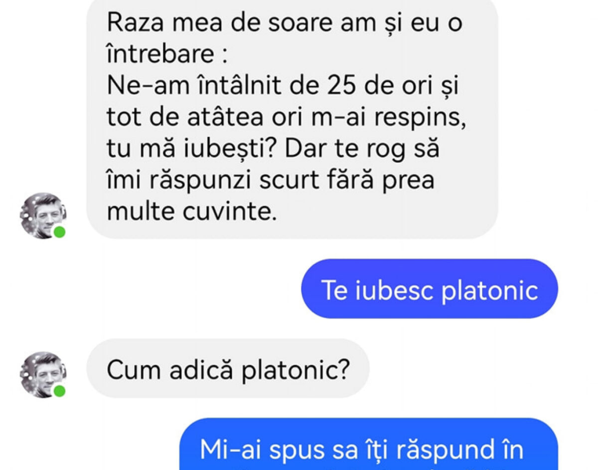 Imagine Stire BANC | Conversație pe internet: „Raza mea de soare am și eu o întrebare” | 2review.ro