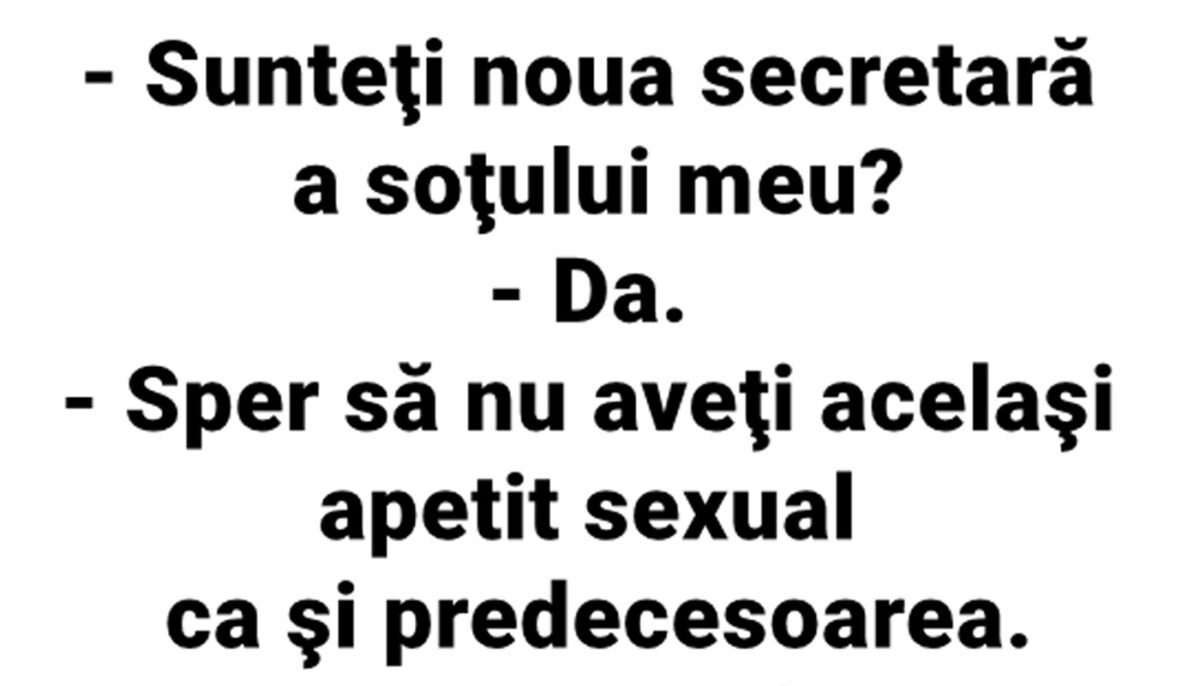 Imagine Stire Bancul de marți | „Sunteți cumva noua secretată a soțului meu?” | 2review.ro