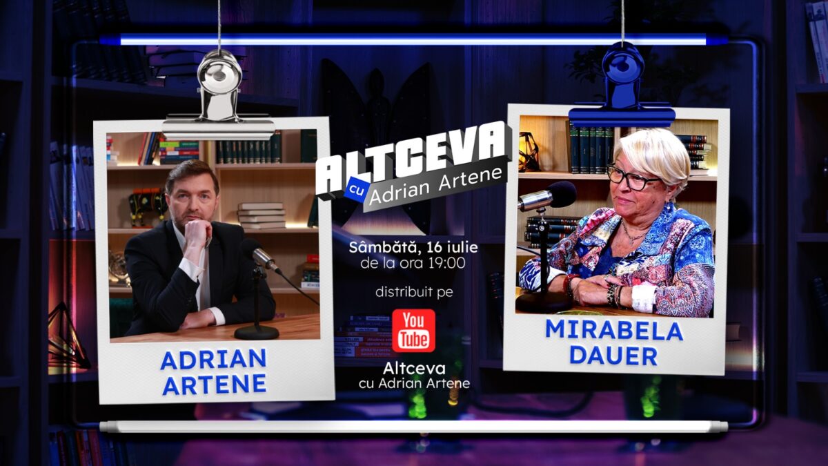 Imagine Stire Mirabela Dauer este invitată la podcastul ALTCEVA cu Adrian Artene | 2review.ro