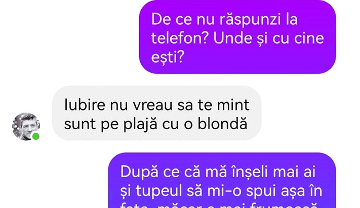 Imagine Stire BANC | ”De ce nu răspunzi la telefon? Unde și cu cine ești?” | 2review.ro