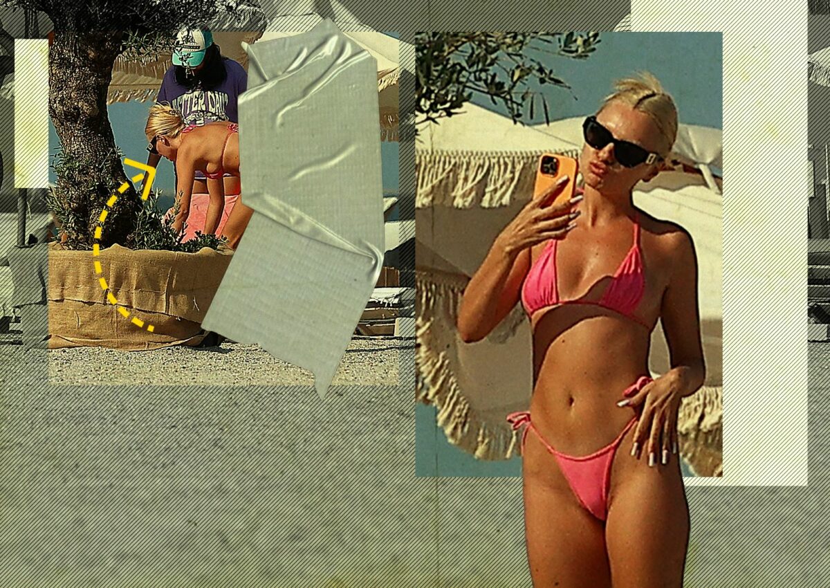 Alexandra Stan a arătat TOT pe plaja din Mamaia! Artista și-a cărat singură șezlongul, iar cei prezenți i-au văzut…