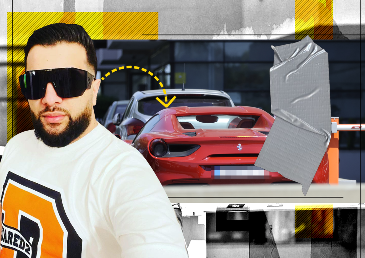 Imagine Stire Tzancă a făcut furori cu bolidul la nunta lui Salam, dar în Pipera s-a pus STOP! CANCAN.RO are toate detaliile… ”Jmecheria” cu Ferrari a picat! | 2review.ro