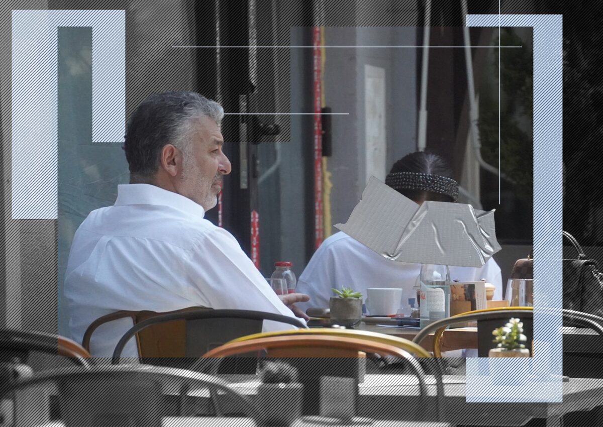 Joseph Hadad s-a relaxat în propriul restaurant alături de o prietenă și… Două dintr-o lovitură!