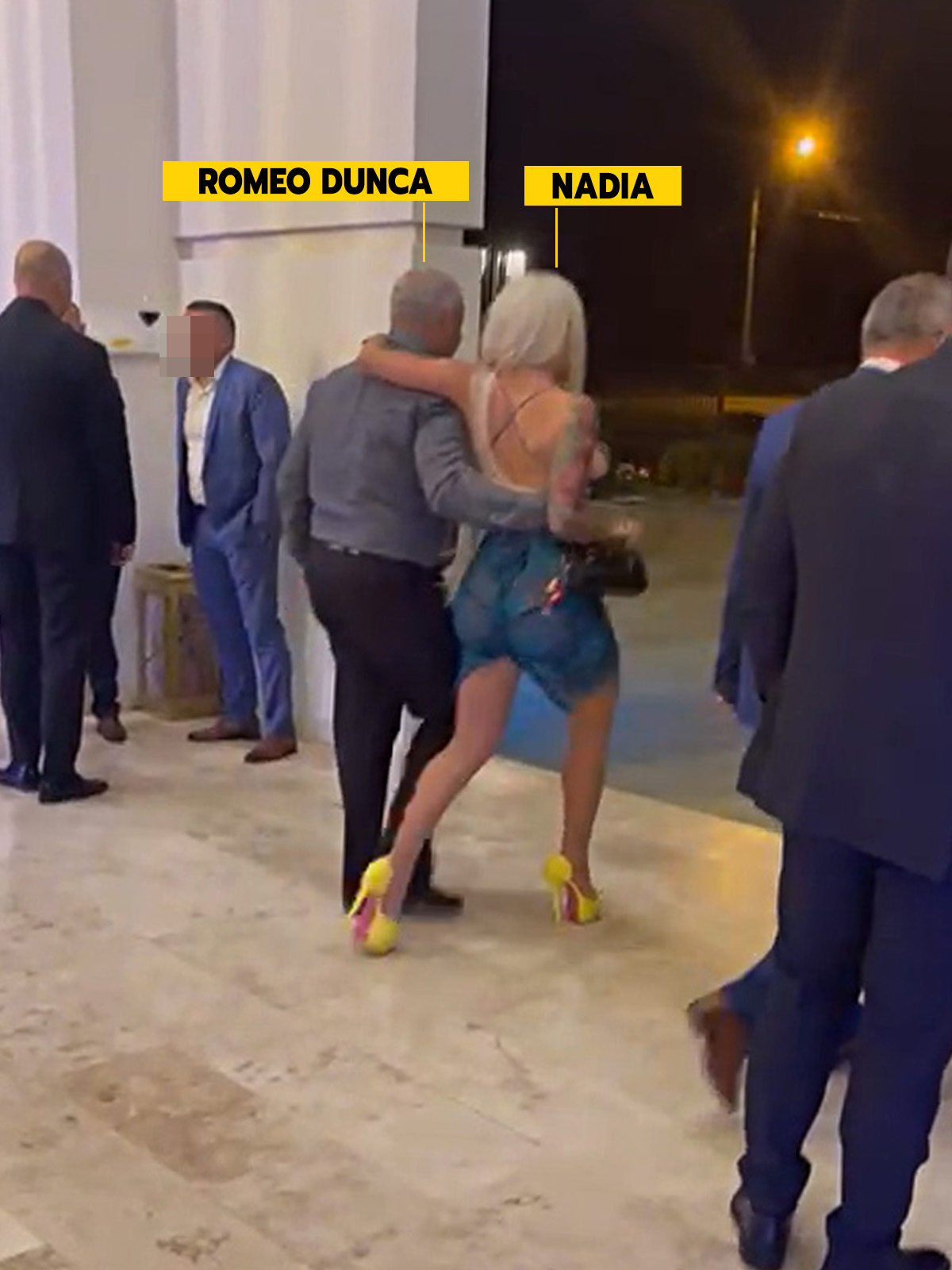 Apariție de infarct a partenerei lui Romeo Dunca