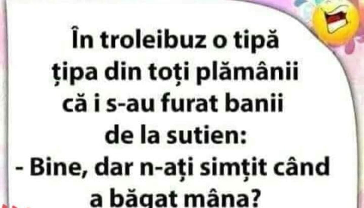 Imagine Stire BANCUL ZILEI | În troleibuz, o tipă țipă că i s-au furat banii de la sutien | 2review.ro
