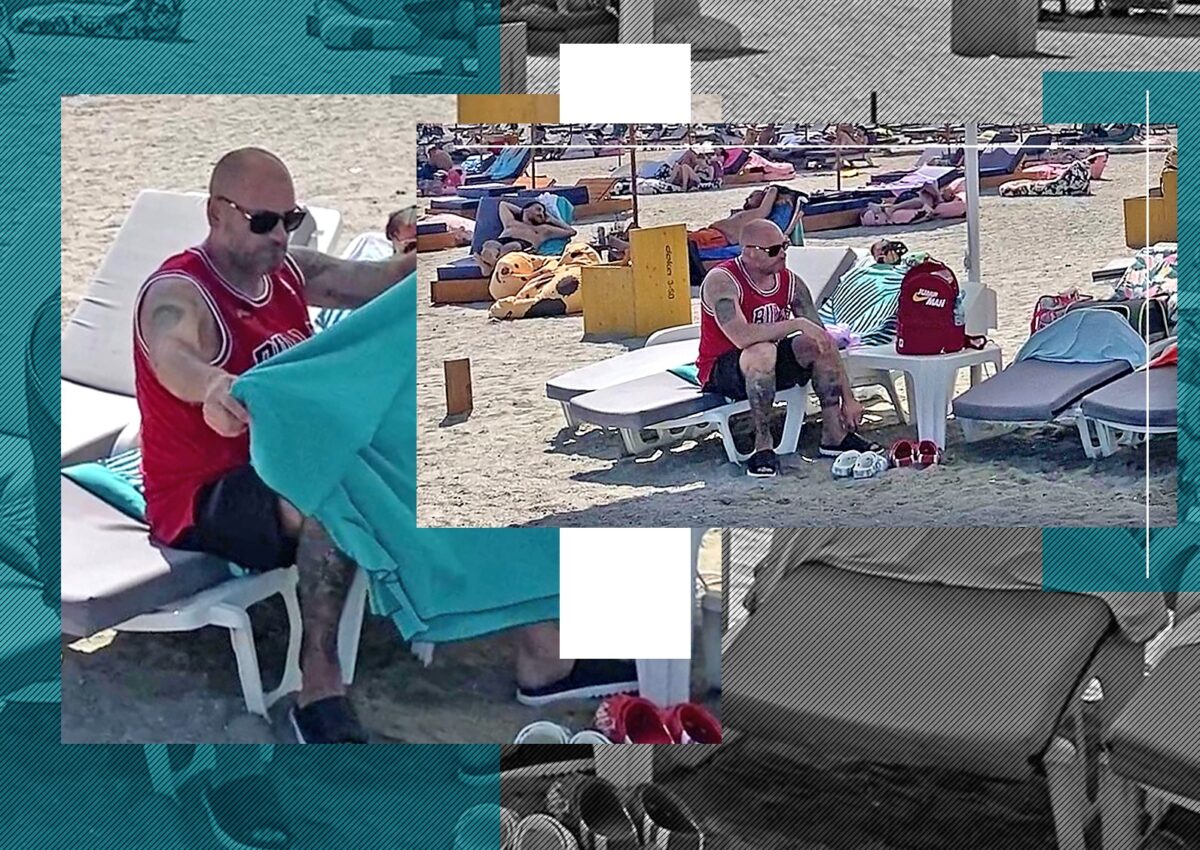 Imagine Stire I-a filat de pe șezlong! Cu soția și copiii la Mamaia, Caddy, ”băiatul de cartier” de la B.U.G. Mafia, a schimbat placa | 2review.ro