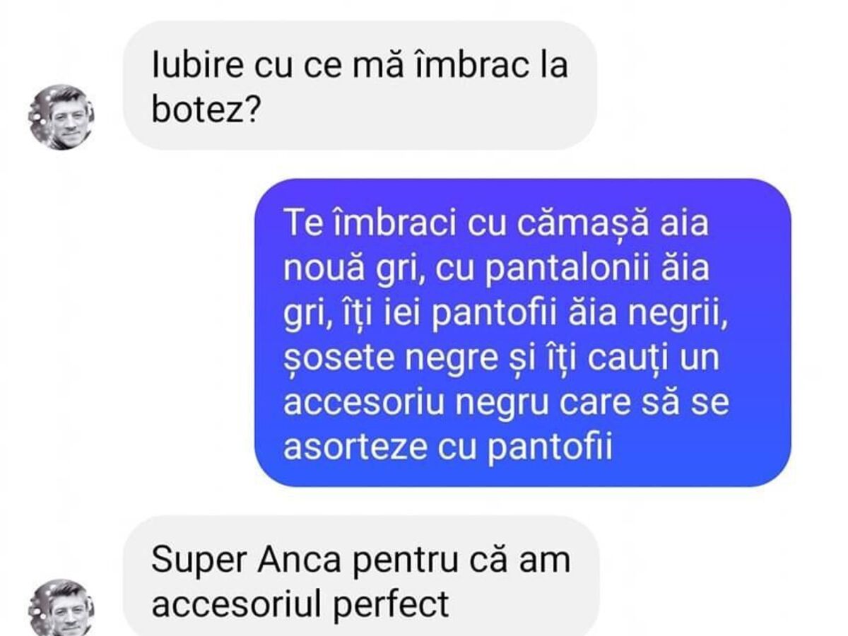 Imagine Stire BANCUL ZILEI | „Iubire, cu ce mă îmbrac la botez?” | 2review.ro
