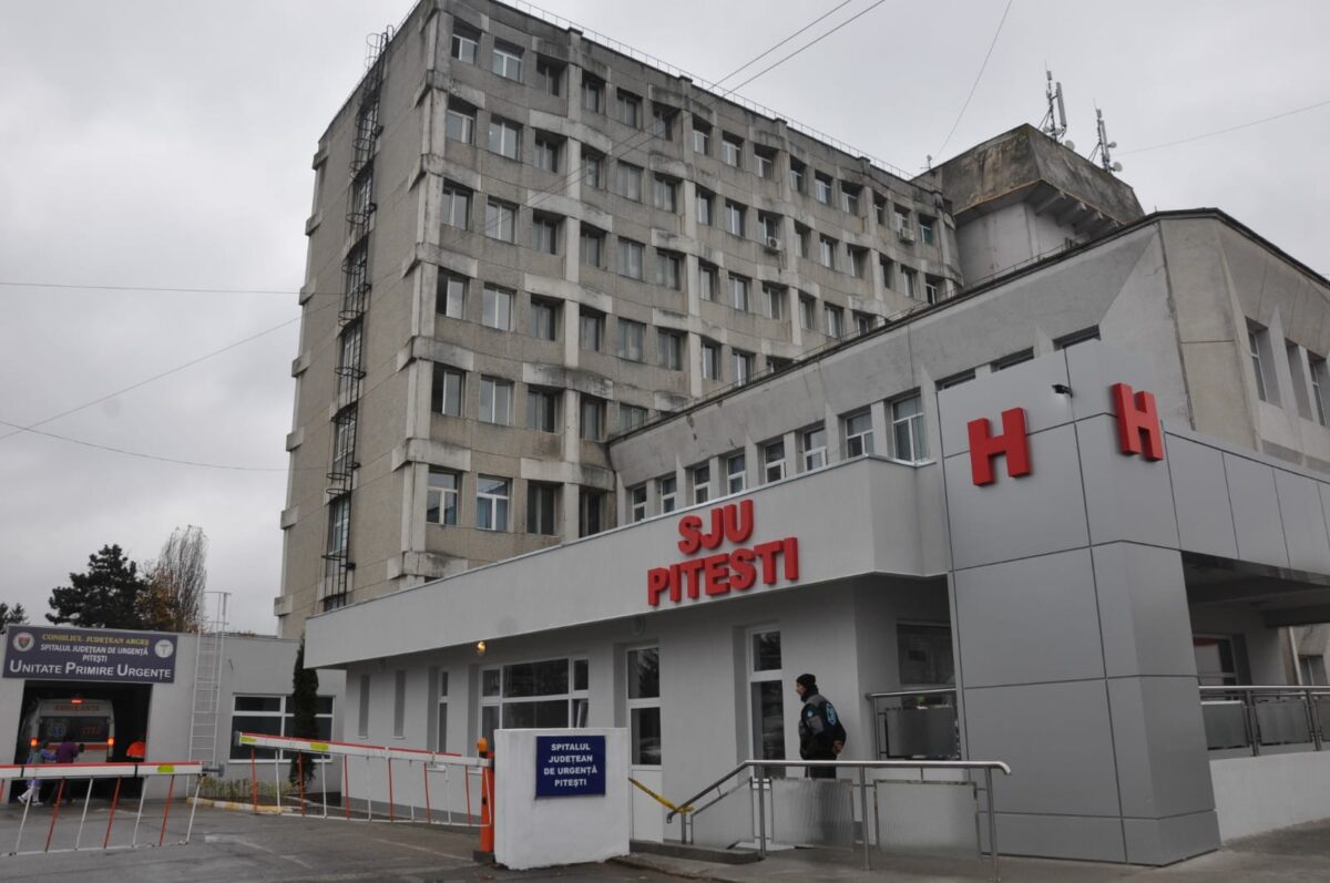 Tragedie în Argeș. S-a prăbușit de la etajul șase al Spitalului Județean Pitești
