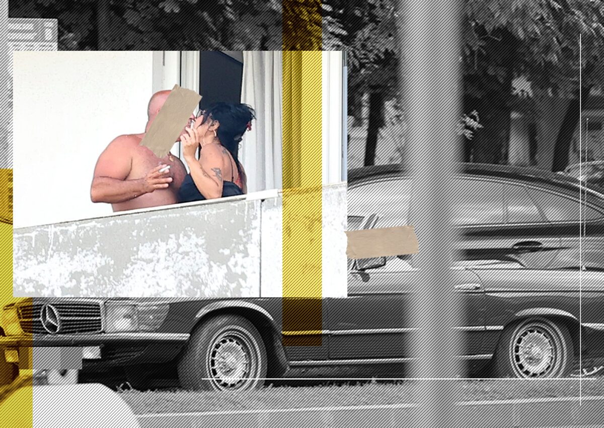 Imagine Stire E fentos, după ce a  picat “testul balconului”! Cum se apără soțul nebunatic al sexoasei: „Este o relație de familie” | 2review.ro