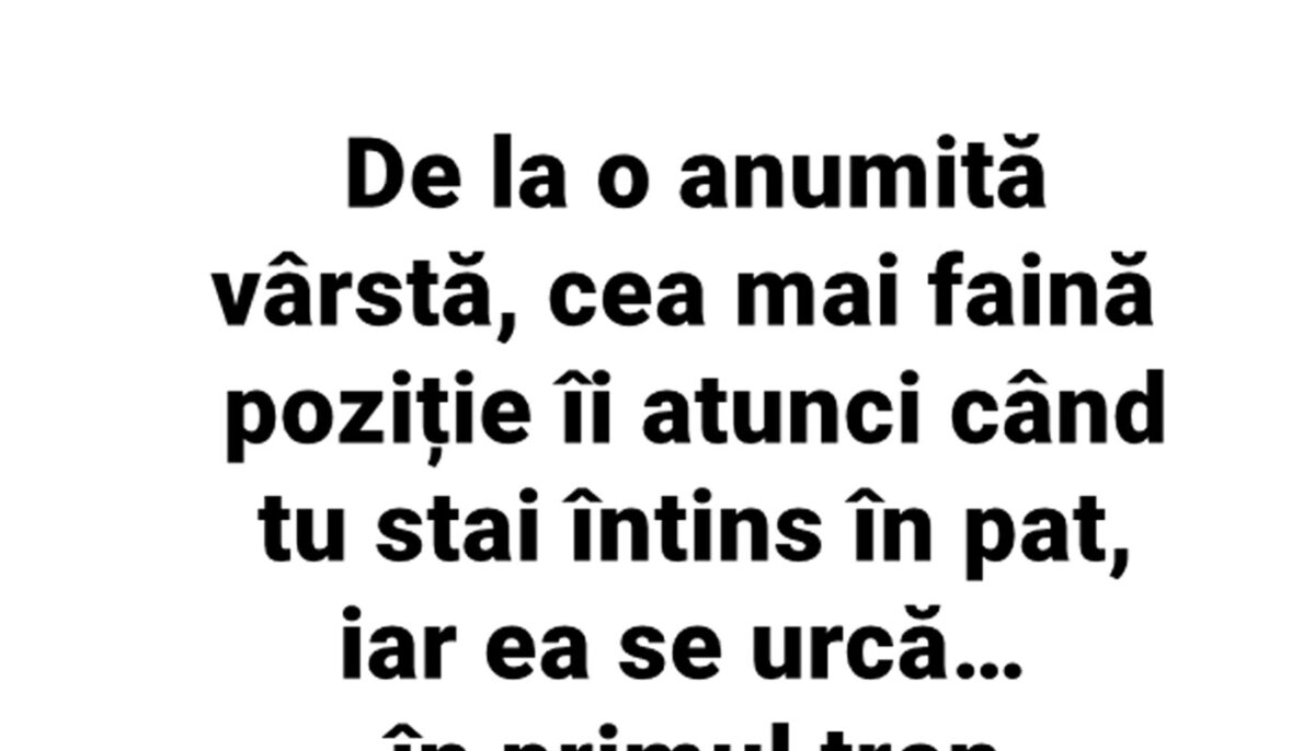 Imagine Stire BANCUL ZILEI | Care este cea mai faină poziție în pat | 2review.ro