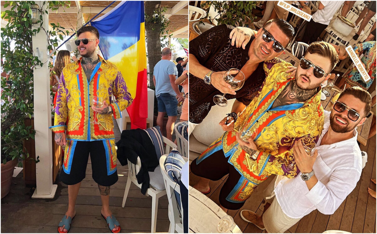 Imagine Stire Adrian Mititelu Jr. a „zburat” mii de € la party-ul din Saint Tropez! A dansat pe muzica lui Florin Salam, cu șampanie scumpă | 2review.ro