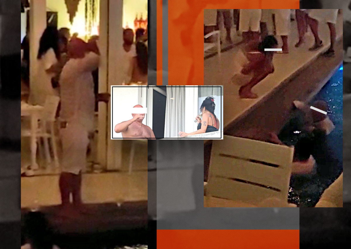 Soția vedetă a uitat episodul ”balconul” și e la picioarele rotofeiului ei! “Milionarul” lu Popeasca  s-a îmbătat cui la mare și…