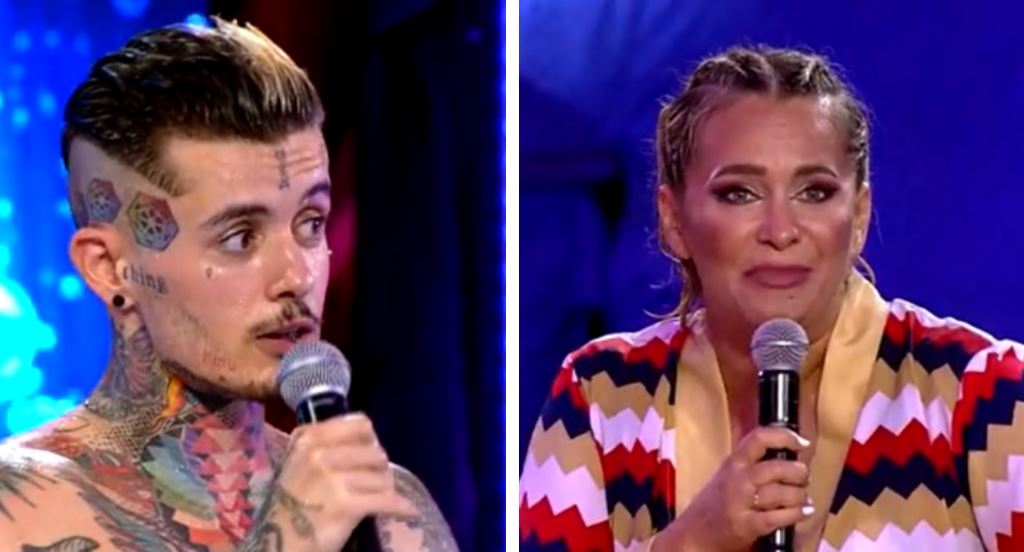 Imagine Stire Zanni, reacţie acidă la adresa Paulei Chirilă. Ce i-a spus artistul, după săritura de la Splash! Vedete la apă | 2review.ro