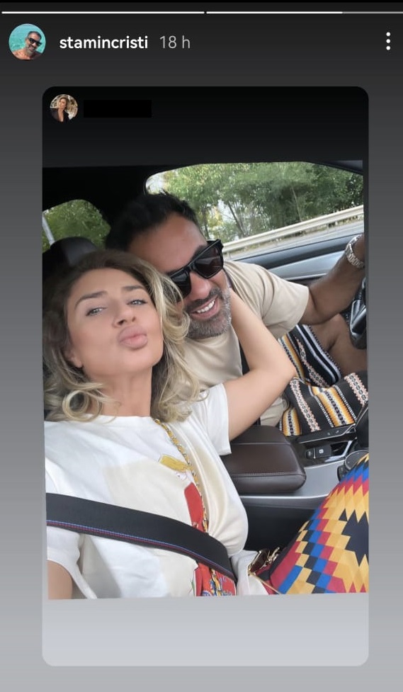 Florin Stamin, fostul soț al Ralucăi Bădulescu, alături de noua lui iubită (Foto: Instagram)