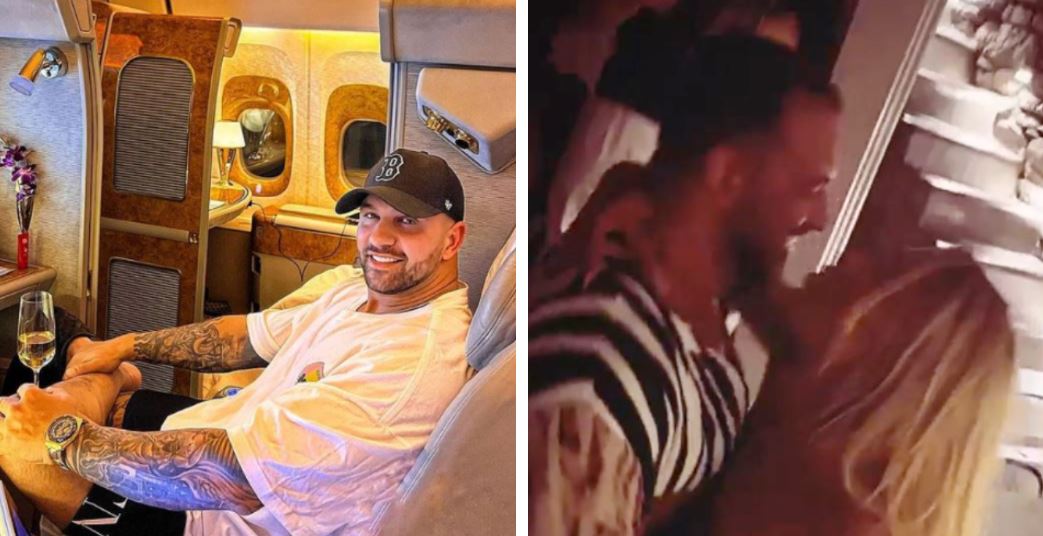 Imagine Stire Alex Bodi a „aterizat” direct în mijlocul distracţiei din Mykonos. Nu o să îţi vină să crezi cine îl aştepta acolo | 2review.ro