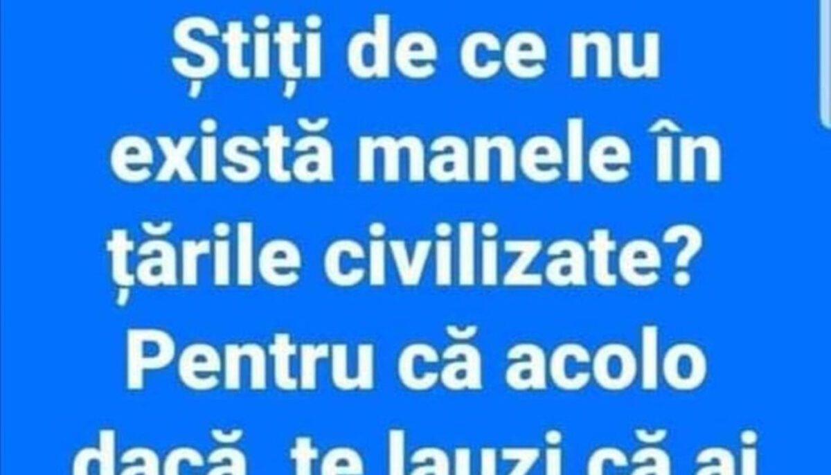 Imagine Stire Bancul de weekend | De ce nu există manele în țările civilizate | 2review.ro