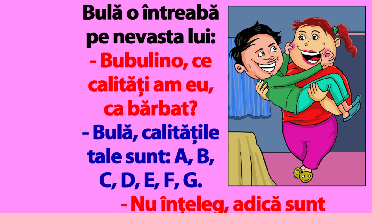 Imagine Stire BANC | „Bulă, calitățile tale sunt: A, C, D, E, F, G, B” | 2review.ro