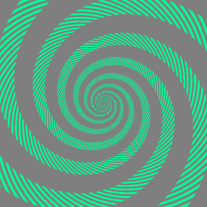 Iluzie optică | Câte culori vezi când te uiți la această imagine? Spirala care le dă bătăi de cap multora