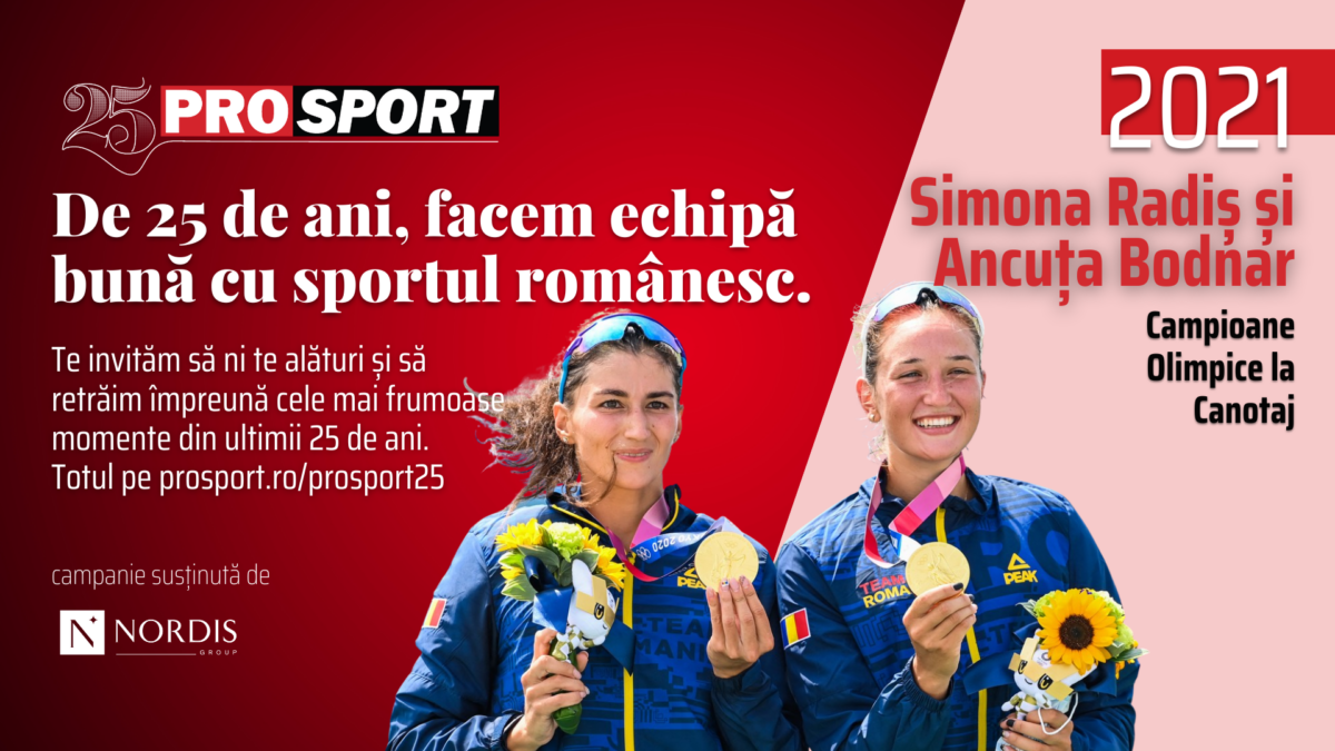 PROSPORT 25 – 2021. Simona Radiș și Ancuța Bodnar, barca supersonică a României: „Ne-am îndeplinit visul!”