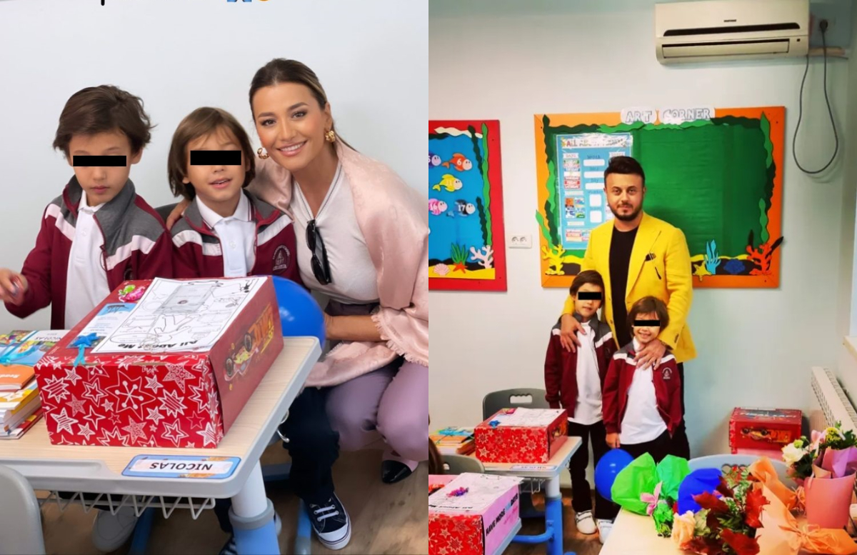 Imagine Stire Gabi Bădălău și Claudia Pătrășcanu (43 de ani) scot din buzunar sume colosale pentru școala și grădinița celor doi băieți | 2review.ro