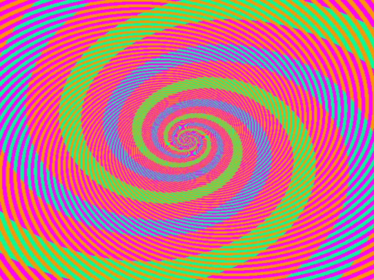 Iluzie optică | Câte culori vezi când te uiți la această imagine? Spirala care le dă bătăi de cap multora