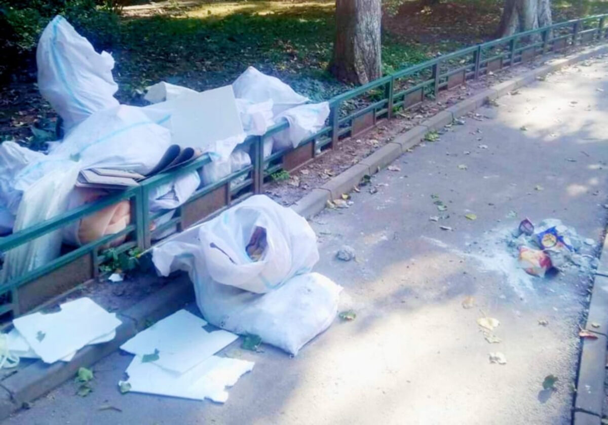 Un bucureștean a fost taxat dur, după ce și-a aruncat gunoiul pe stradă. Ce amendă a primit bărbatul