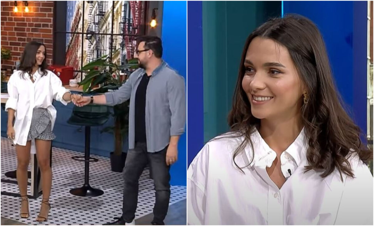 Imagine Stire S-a aflat, în direct, la Pro TV! Laura Boghiu, fosta arhitectă de la „Visuri la cheie”, este însărcinată | 2review.ro