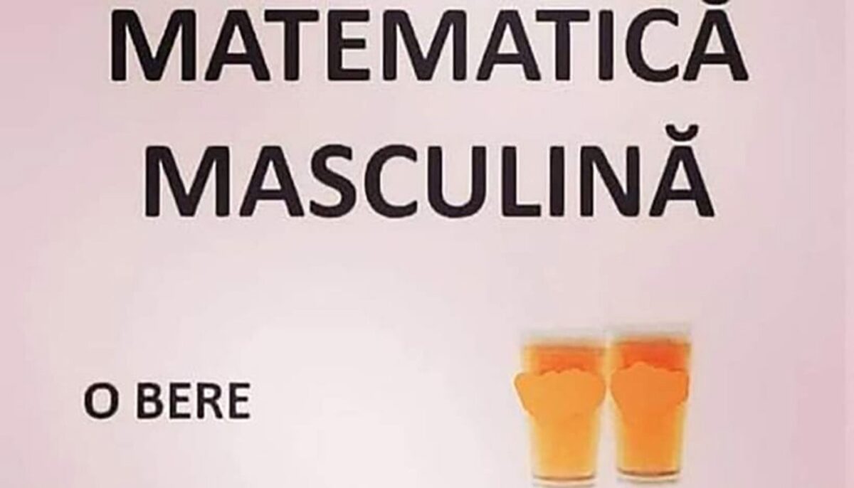 Imagine Stire BANCUL ZILEI | Matematica masculină | 2review.ro