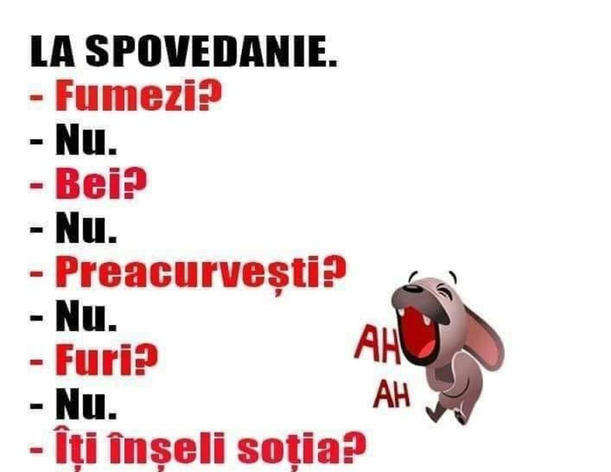 Imagine Stire BANCUL ZILEI | La spovedanie | 2review.ro