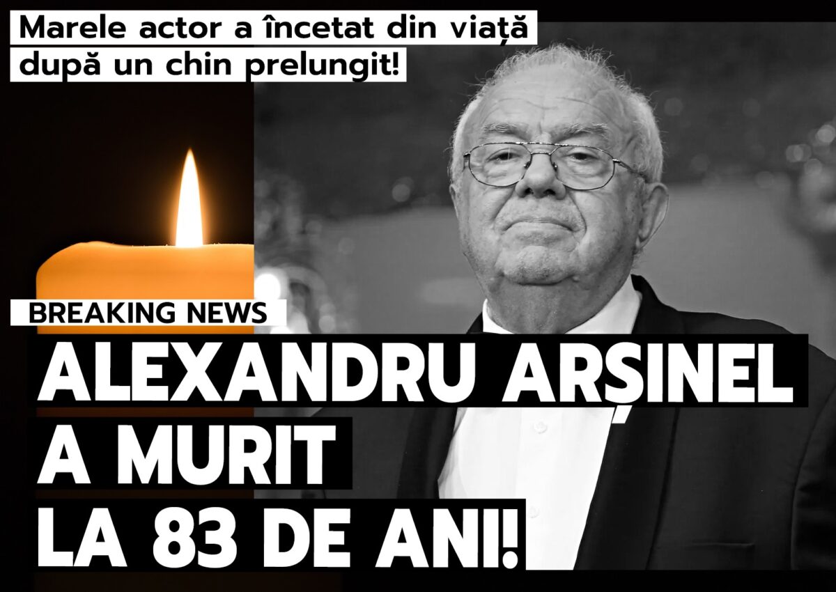 Imagine Stire A murit Alexandru Arșinel. Actorul avea 83 de ani | 2review.ro