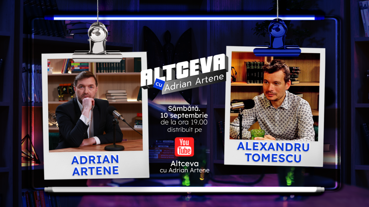 Imagine Stire Alexandru Tomescu este invitat la podcastul ALTCEVA cu Adrian Artene | 2review.ro