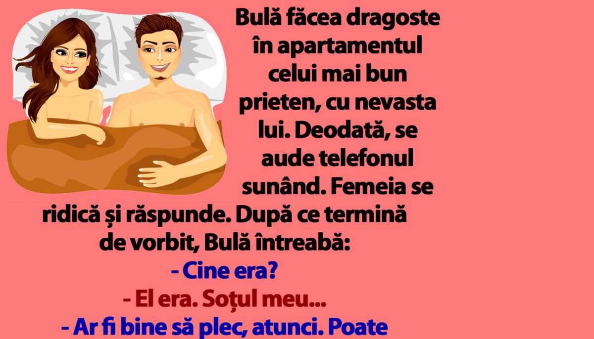 Imagine Stire BANC | Bulă făcea dragoste în apartamentul celui mai bun prieten, cu nevasta lui | 2review.ro