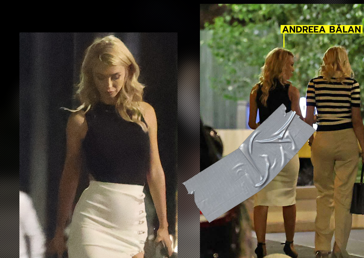 Imagine Stire Și-a scos posteriorul mare și bombat pe strasse! Andreea Bălan a ieșit la ”agățat” într-o rochie incredibil de mulată, transparentă și …crăpată! A lăsat să se vadă TOT | 2review.ro