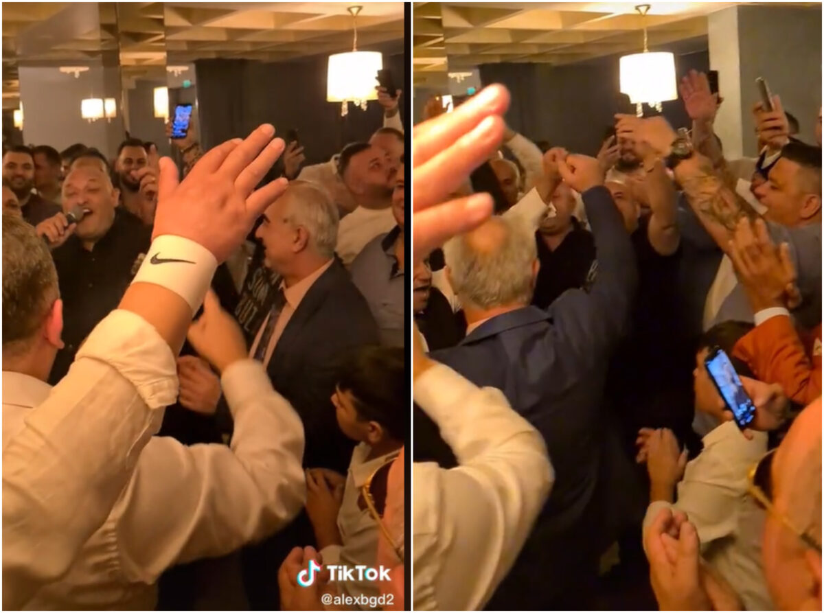 Imagine Stire Dedicații pe bandă rulantă! Gigi Corsicanu, fostul lider al galeriei Rapid, show de zile mari alături de alți suporteri grei ai Clubului din Giulești | 2review.ro
