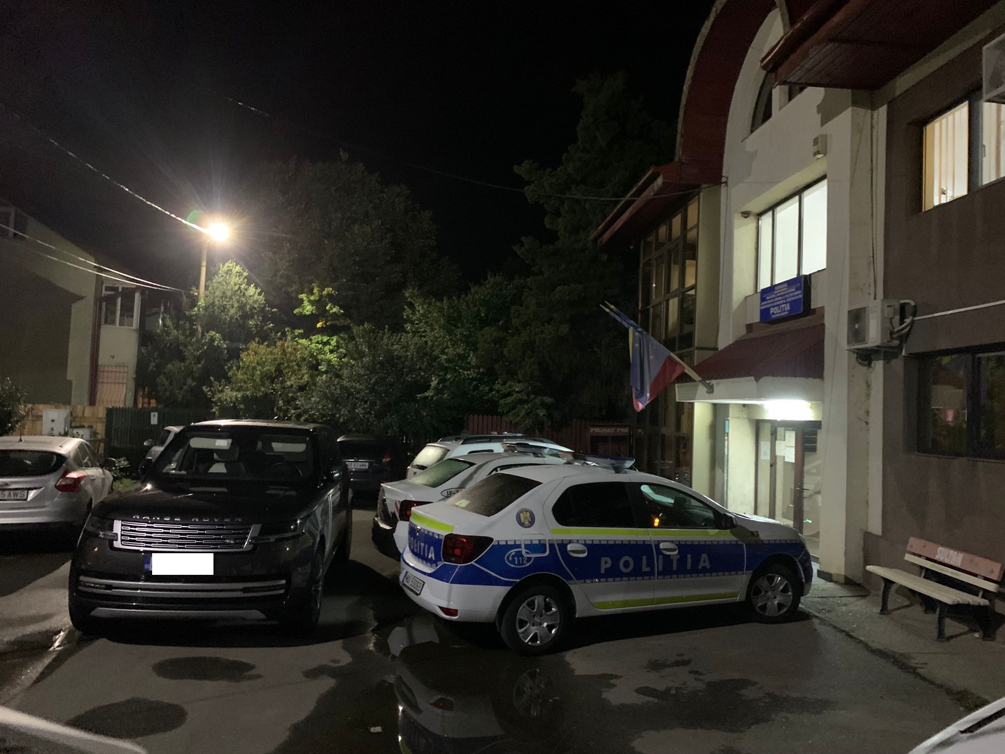 Audierile s-au desfășurat la sediul Poliției Snagov (Foto: CANCAN.RO)